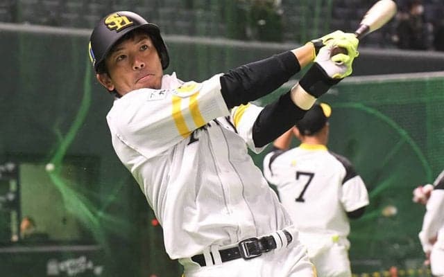 頭部死球から復帰した鷹・松田宣が2打席連発　「当たったから打てなくなったではダメ」