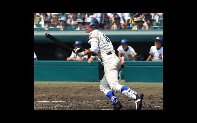 山田哲人がドラ１指名を確実にする一発。歳内宏明から超技ありの一打だった