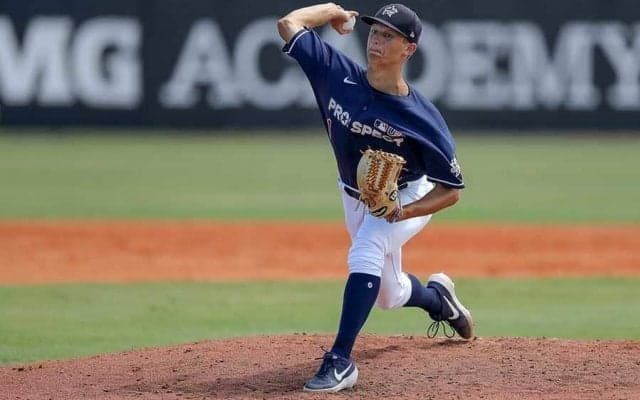 【MLB】フィリーズ1位指名、高校生右腕の160キロ剛球を米絶賛　「貴方のボール受けたくない」