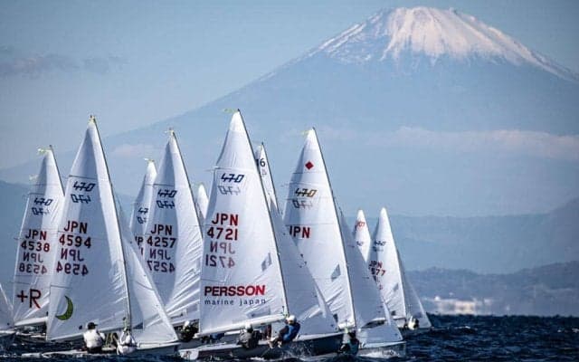 東京五輪延期を受け、2020年470全日本の開催地を相模湾に変更
