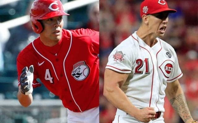 【MLB】レッズ秋山と“二刀流”マッチョ男が合同トレ　異例の2ショットにファン「バッチリだね」