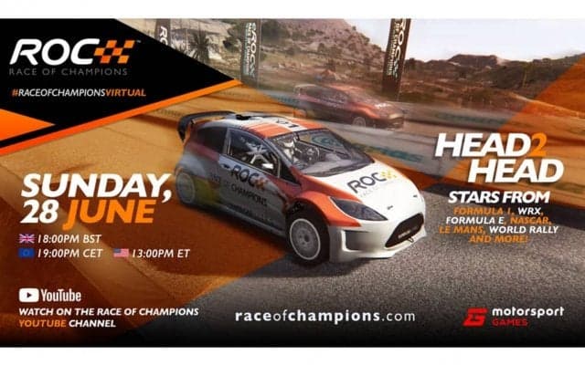 レースオブチャンピオンズがバーチャル開催、ペター・ソルベルグも登場