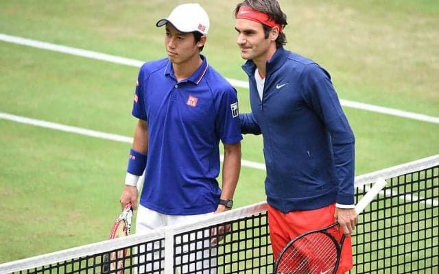 フェデラーがまさかの勘違い。錦織もキョトン【2014年ハレ珍場面】