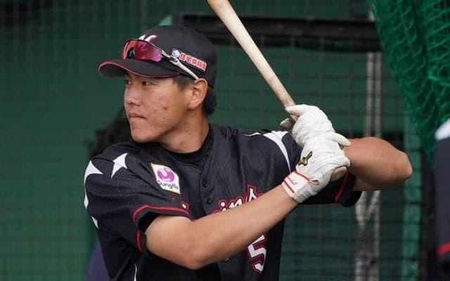 ロッテ安田、練習試合最終戦で待望の一発　代打で登場し左翼席へ技ありソロ