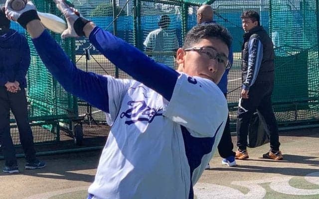 中日即戦力候補→育成契約　フルスイングで恩返し目指す“ガッツの秘蔵っ子”