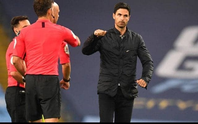 相次いだケガ人、個人のミス、そして退場とアクシデント続きの再開初戦をアルテタ監督が振り返る「全てが本当に難しく始まった」