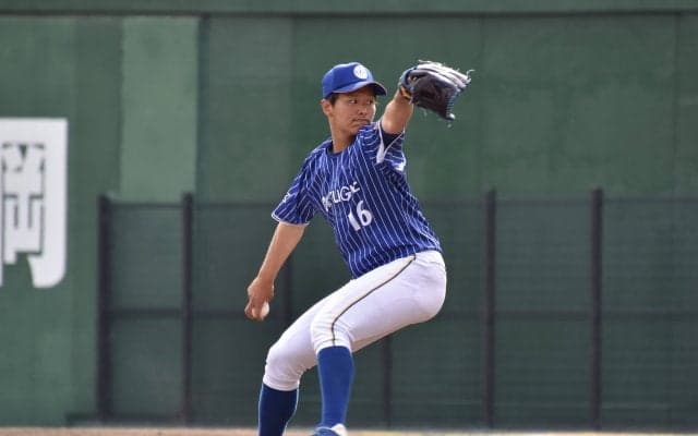 ドラフト指名漏れから心機一転 母校の夢を背負う最速151キロの大型右腕・馬場康一郎（シティライト岡山）【Future HeroesVol.27】