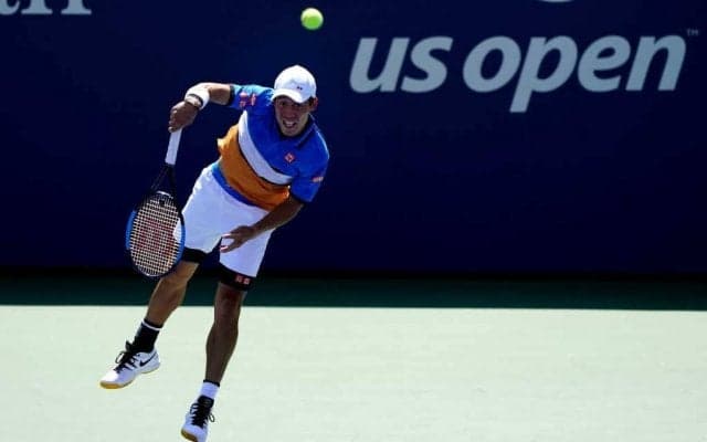 錦織圭 ダブルス練習でサーブ好感触。「良い試合をしました」