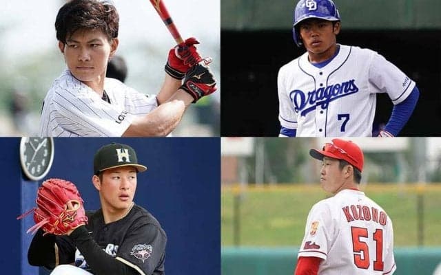 高卒2年目“ドラ1組”は開幕2軍スタート　小園、藤原、根尾、吉田輝の巻き返しに期待