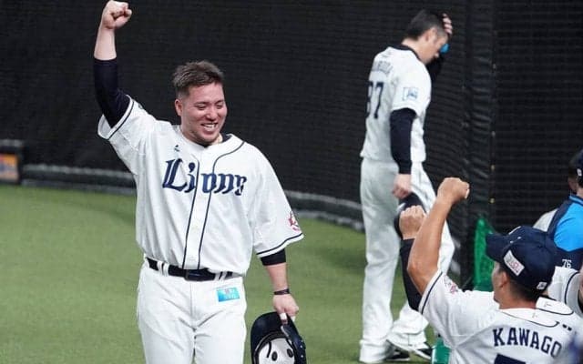 2020年山賊打線の記念すべき1点目！　山川のまさかの一打は「秘打フォルティシモ」