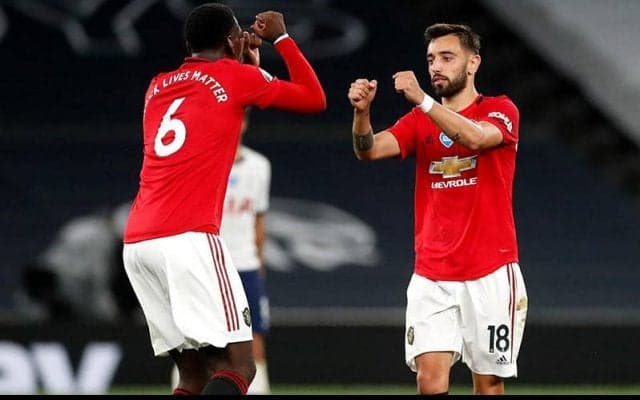 B・フェルナンデスとポグバ、初共演！ 「ポールも僕と同じ考えだと思う。僕らは幸せ」