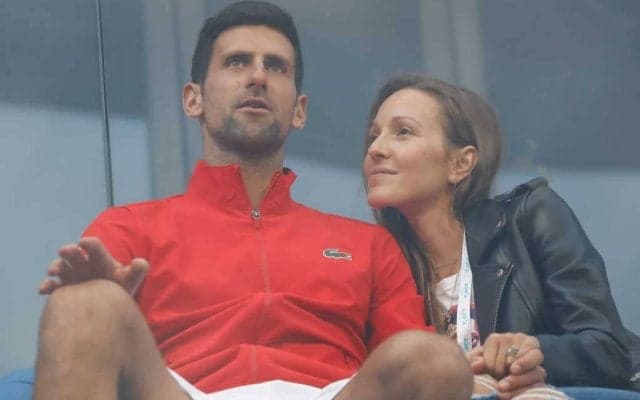 ジョコビッチが妻へ贈ったラブリーな誕生日メッセージ