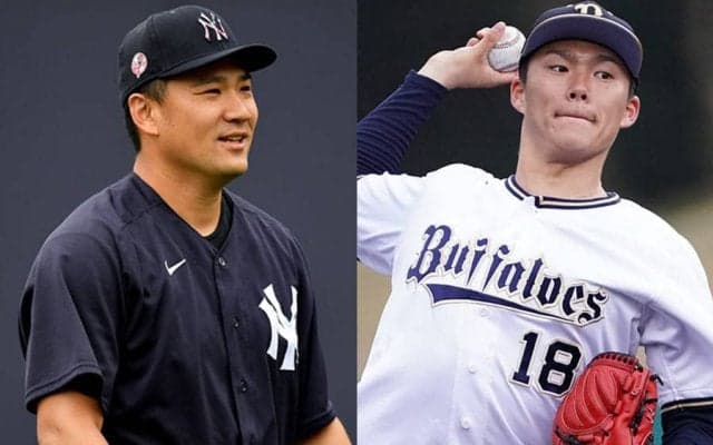 オリ山本、8回3安打10奪三振無失点の快投！　ヤ軍田中も絶賛「素晴らしい投球」