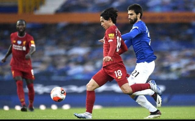 南野拓実先発のリバプール、エバートンとドローで今節の優勝はお預けに《プレミアリーグ》