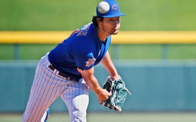 ダルビッシュは速球だけじゃない！　キャリアでわずか15球の遅球にMLB公式が注目