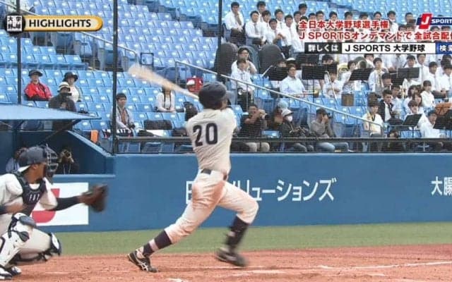 明治大が8安打9得点の猛攻で、7回コールド勝ち！準々決勝進出を決める ハイライト動画【全日本大学野球選手権】