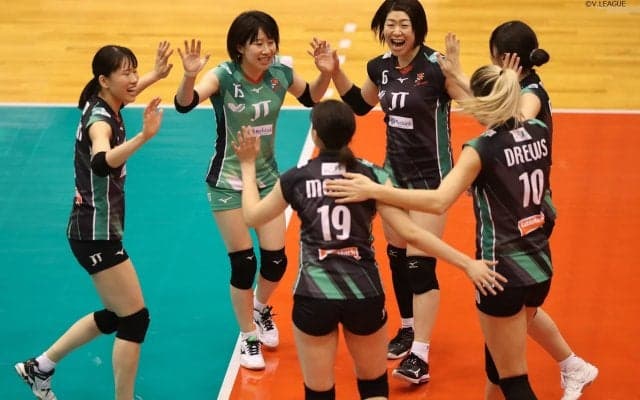 JT女子が新体制発表。「再耀」掲げリーグ連覇へ