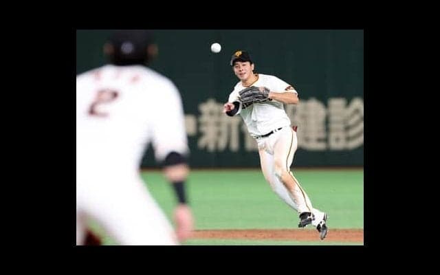 巨人・湯浅大の守備は「お掃除ロボット」。坂本勇人の後継者となるか