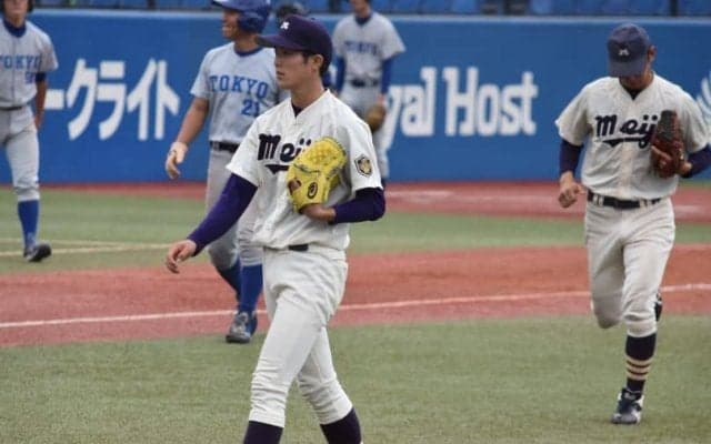 森下暢仁8回まで無安打快投！接戦を制した明大が勝ち点1！【東京六大学野球－東京大vs明治大 3回戦】