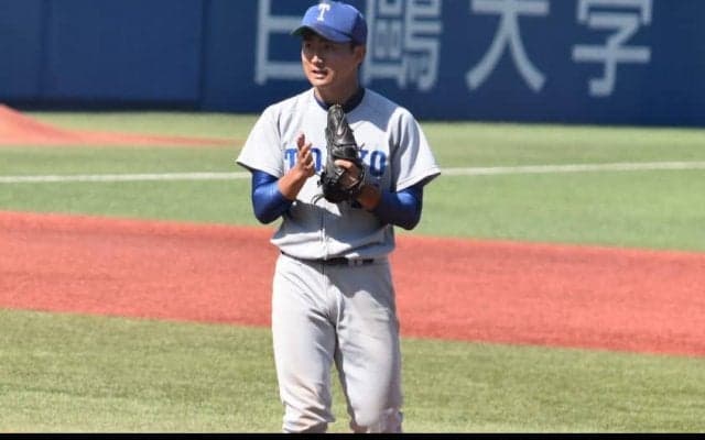 東大・有坂望の好投に武隈光希が一振りで応え、明大戦を引き分けに持ち込む【東京六大学野球－東京大vs明治大 2回戦】