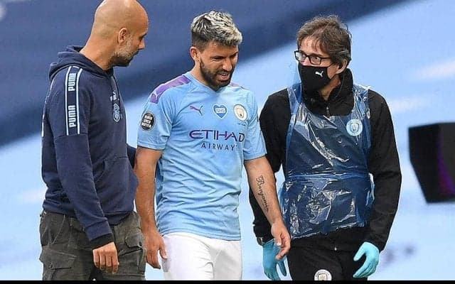 アグエロが左ヒザの手術へ…グアルディオラ監督が前日会見で明かす