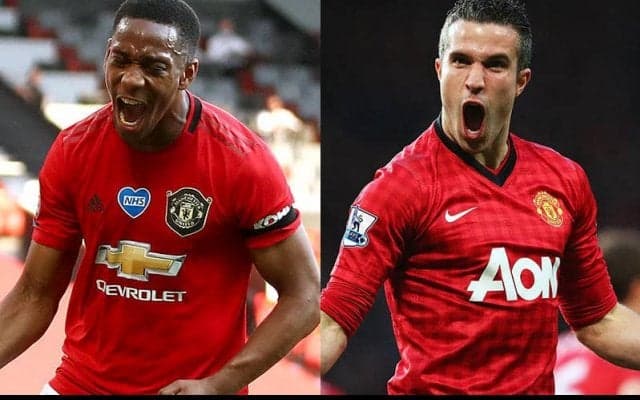 マルシャルのキャリア初ハットはファギー時代以来の初の記録に