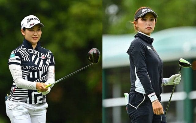 ショットに手応え！同組の黄金世代・小祝さくら、臼井麗香はともに4アンダー発進