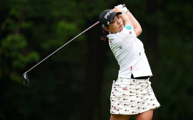 鈴木愛、痛恨池ポチャでトリプルボギー　笑顔のラウンドから一転「最後が本当に残念」