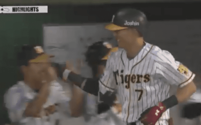阪神・糸井が弾丸ライナーの今季7号本塁打！ ハイライト動画【5/22 阪神タイガース 対 東京ヤクルトスワローズ】