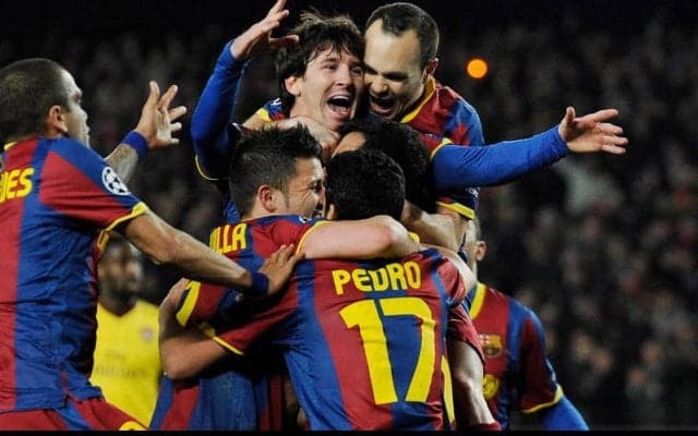 イニエスタのベルベットパスからメッシの浮かせ技でアーセナルを翻弄【インクレディブル・ゴールズ】