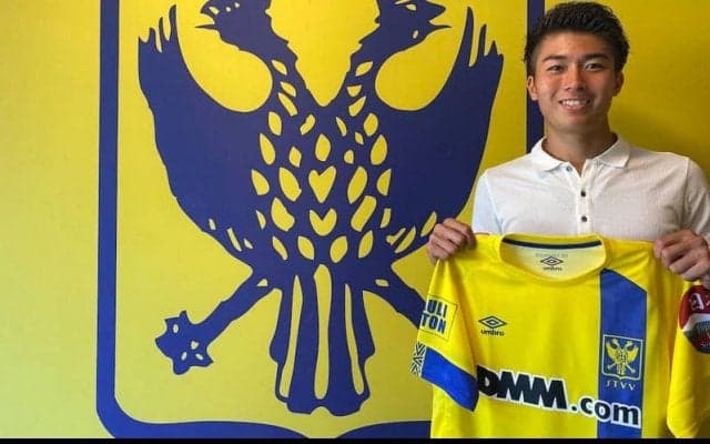 G大阪からレンタル移籍したFW中村敬斗がシント＝トロイデンでの目標を語る「二桁ゴール二桁アシスト」