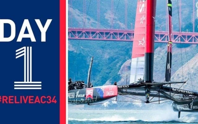 伝説のアメリカズカップ、2013年大会全レースを再放送