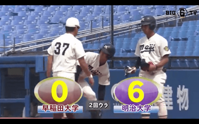 明治の強力打線が連日の猛打を見せ早稲田から勝ち点！ ハイライト動画【4/30 東京六大学野球 3回戦 早稲田大学vs明治大学】