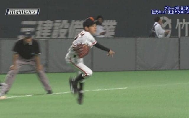 読売ジュニアが投打噛み合い東京ヤクルトジュニアに勝利【「NPB12球団ジュニアトーナメント2017 supported by日能研」第2日】
