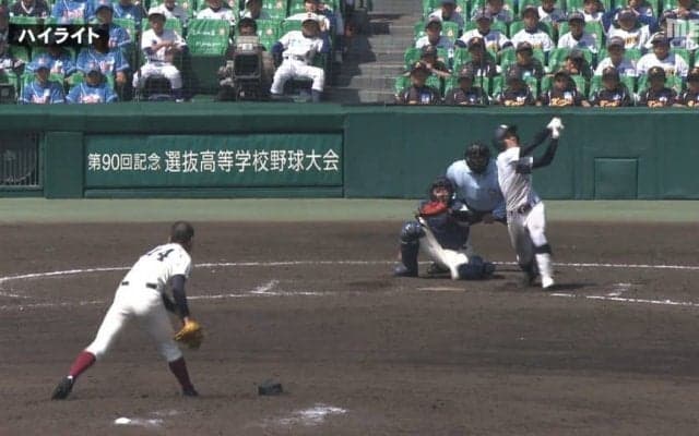 大阪桐蔭、20安打の猛攻で伊万里に圧勝 大阪桐蔭 VS 伊万里【第90回記念選抜高校野球大会 第4日】