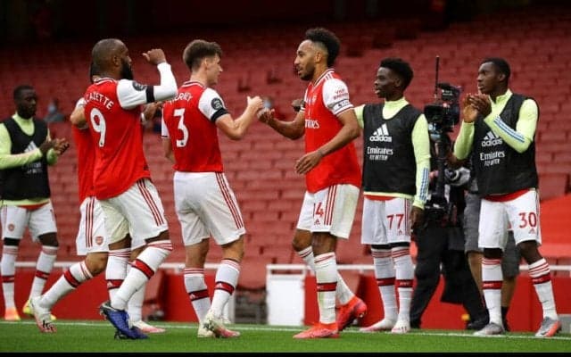 アーセナル、コロナ明け初ホーム戦で4発快勝！ 初出場セドリックもゴール！《プレミアリーグ》