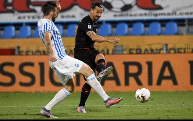 イブラ復帰ミラン、最下位SPALに何とかドロー《セリエA》