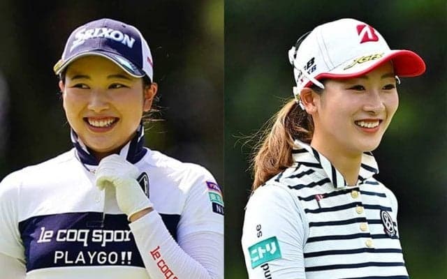 小祝さくら、松田鈴英も　可愛いウェアの“黄金世代4人組”に反響「その色似合う」