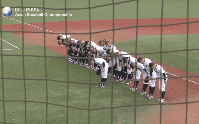 【1試合丸ごと動画】攻守にスーパープレーを連発!侍ジャパンU-15代表 チャイニーズ・タイペイに勝利!!(BFA U-15アジア選手権)