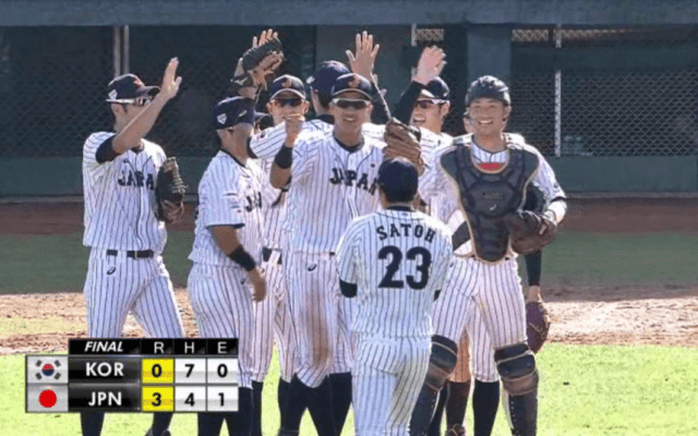 【1試合丸ごと動画】BFAアジア選手権 スーパーラウンド 韓国戦