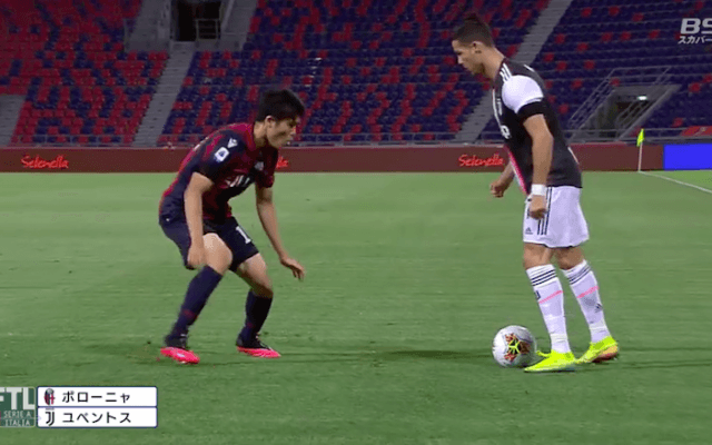 C・ロナウドと対峙した冨安健洋。水沼貴史は守備の対応を絶賛