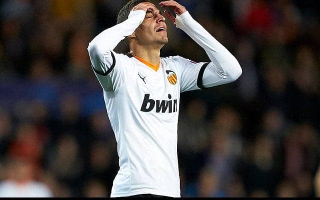 バレンシア、ロドリゴが右ヒザ重傷で今季絶望に…