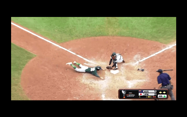 先発・磯村(中京大中京)同点タイムリーを許す【WBSC U-18ワールドカップ スーパーラウンド オーストラリア戦】