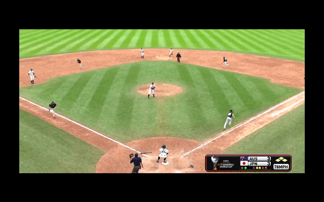 清水(花咲徳栄)1アウト満塁の大ピンチを無失点に抑える【WBSC U-18ワールドカップ スーパーラウンド オーストラリア戦】