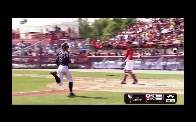 安田(履正社)タイムリーで追加点【WBSC U-18ワールドカップ 3位決定戦】