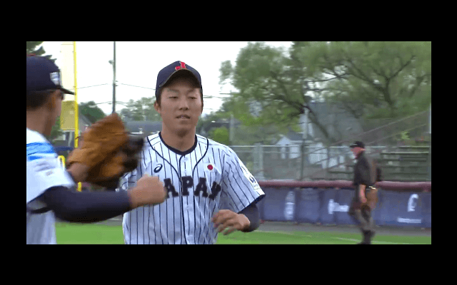 川端(秀岳館)3回8奪三振の力投！【WBSC U-18ワールドカップ オープニングラウンド アメリカ戦】