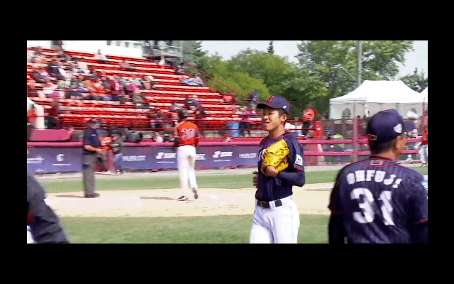 2回裏 先発・徳山(大阪桐蔭)ノーアウト2塁のピンチを無失点で切り抜ける【WBSC U-18ワールドカップ オープニングラウンド オランダ戦】