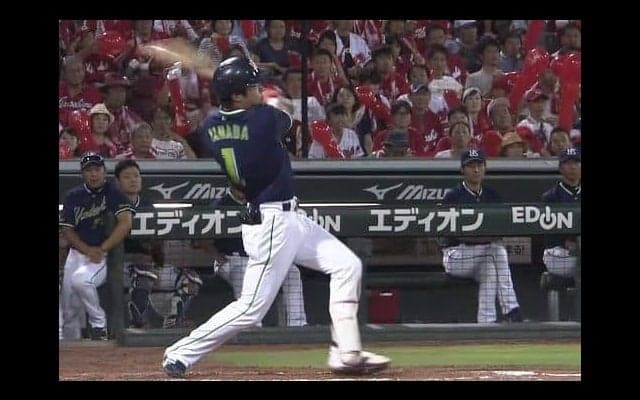 山田が特大の満塁ホームランを放つ！ ハイライト動画【8/19 広島東洋カープ 対 東京ヤクルトスワローズ】