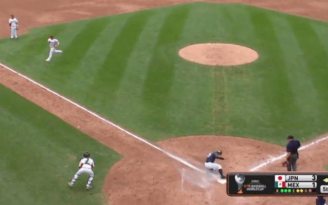 清宮(早実)の犠牲フライで追加点【WBSC U-18ワールドカップ オープニングラウンド メキシコ戦】