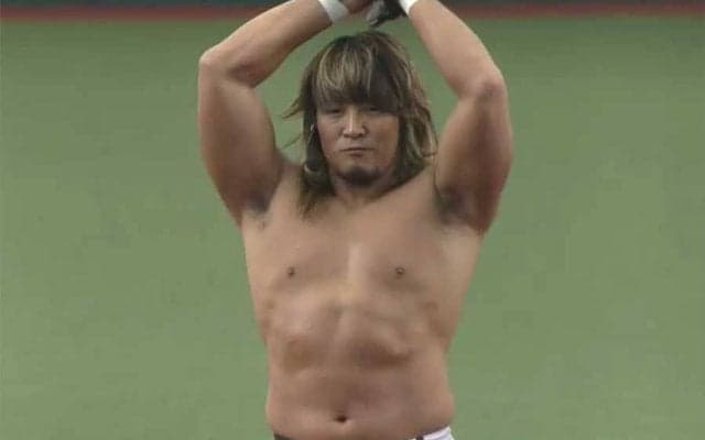 【始球式名場面】驚愕の肉体美にファン大興奮　棚橋弘至さん、後輩との1打席勝負の結末は？